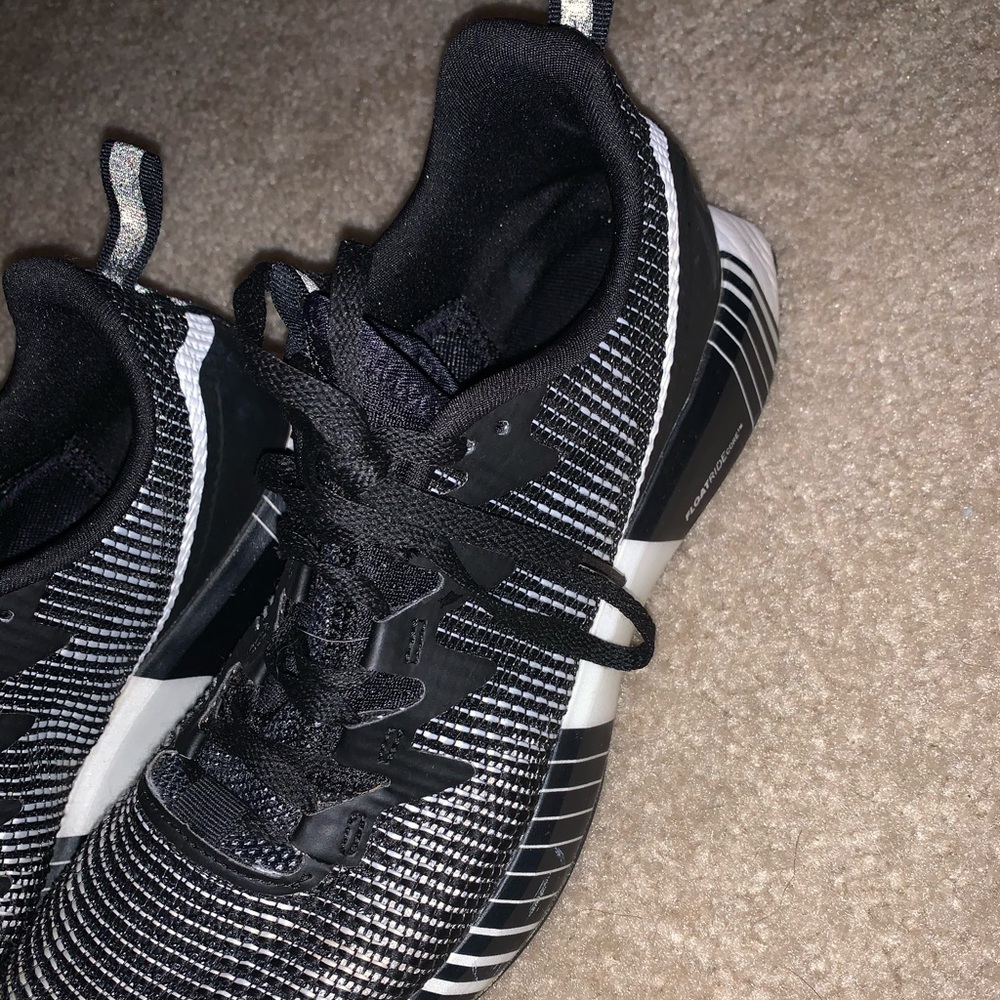 Reebok Black & White Runners